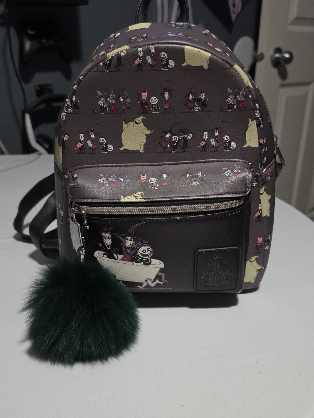 Loungefly Disney The Nightmare Before Christmas Oogie's Boys Mini Backpack